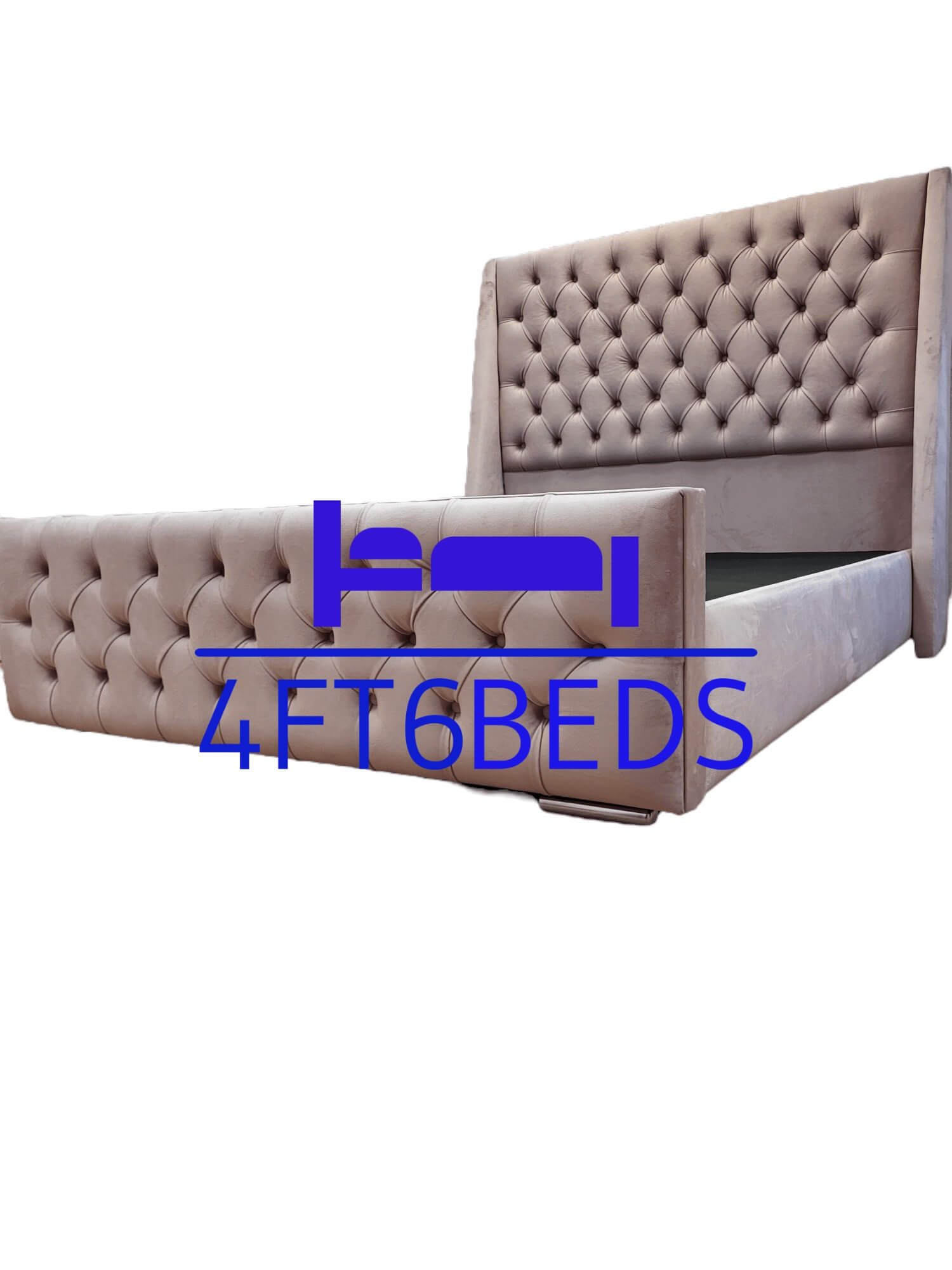 Hilton 4ft6 Double Wingback Bed